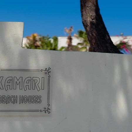 Kamari Beach Houses With Balcony And Garden Exterior foto