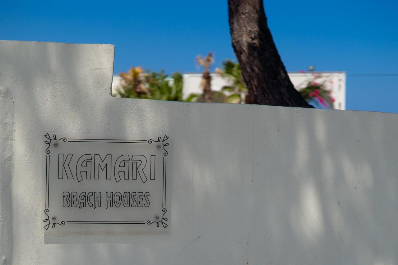 Kamari Beach Houses With Balcony And Garden Exterior foto